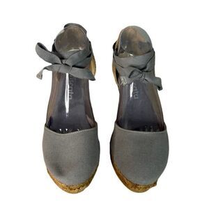 Viscata Shoes Womens 8.5 US 40 EU Gray Escala Espadrilles Wedges‎ Summer Casual